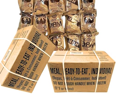 24 full food packs Military meals ready to eat with heater Z73698