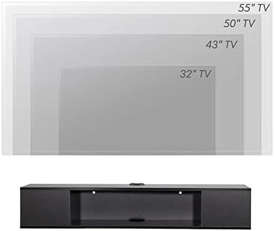 Floating Wall Mounted TV Stand Media Console Q5633
