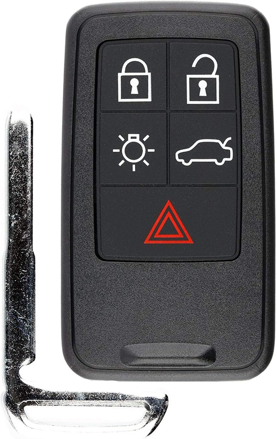 Keyless Entry Remote Control Car Key Fob Uncut Key Blade (Pack of 2) L741196