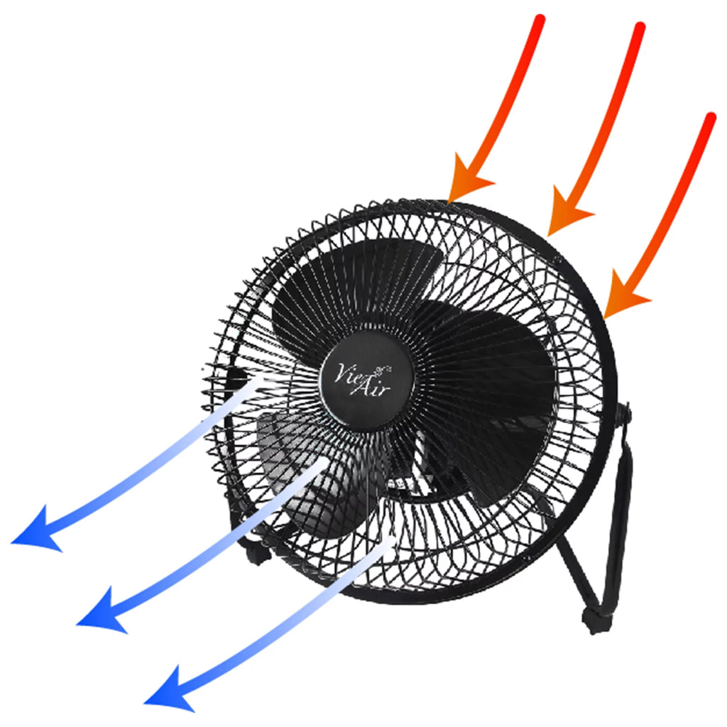 8 High Velocity Metal Desk and Floor Fan X90620