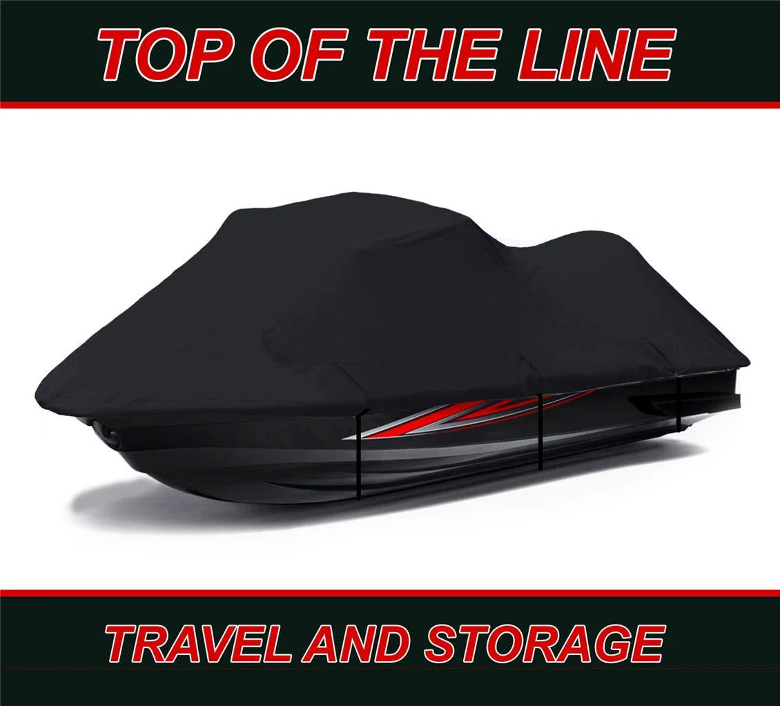 Black 600 Denier JetSki Cover U8079