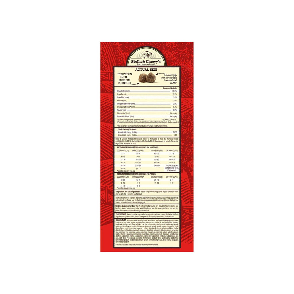 Raw Coated Dog Kibble Whitefish Y680