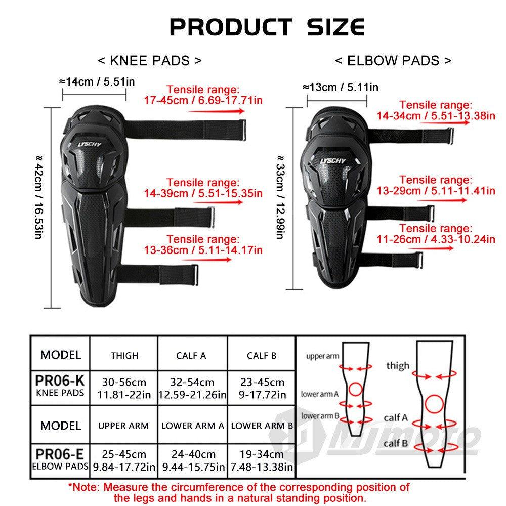 Motorcycle Knee Pads Elbow Pads Knee Protector S320263