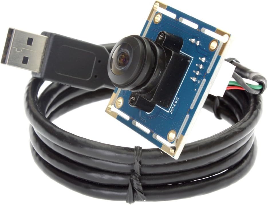 170degree Fisheye Wide Angle USB Camera Module with 640x480 Resolution C644