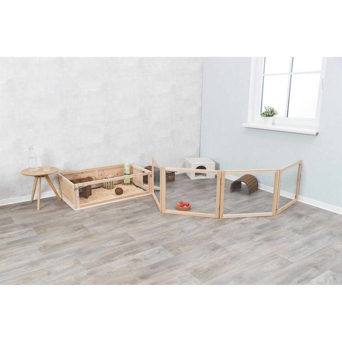 Small Animal Indoor Wooden Run Z1956