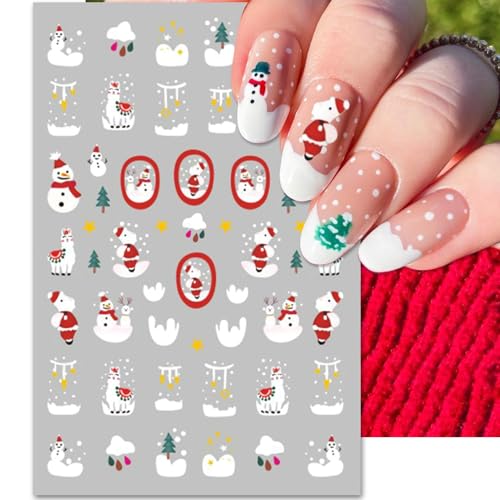 Varied Holiday Nail Art Stickers V29529