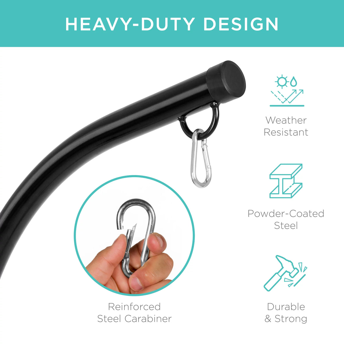 Metal Hanging Hammock C-Stand G991585