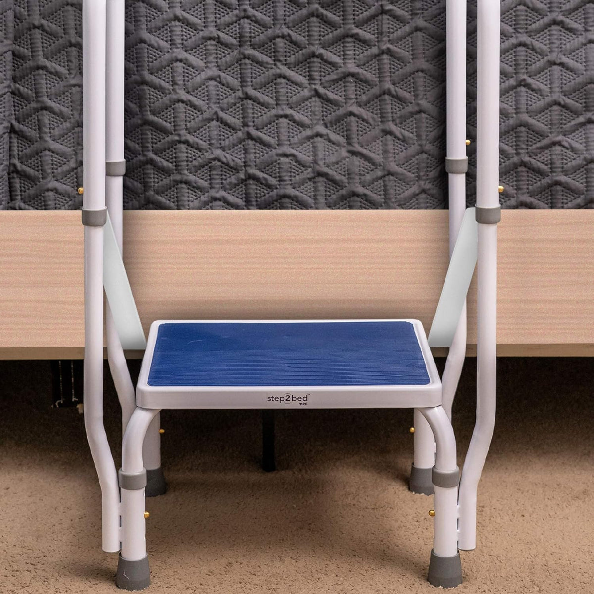 Adjustable Height Stainless Steel Step Stool with Handle E3421