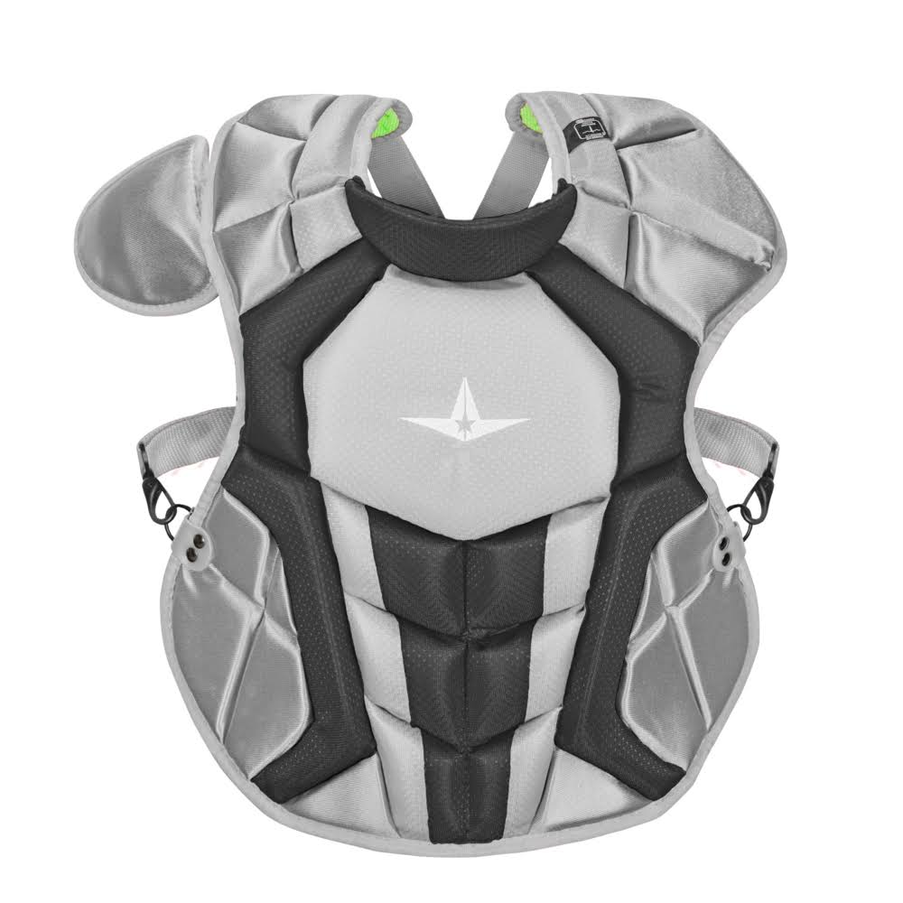 Black/Orange Chest Protector Y4404