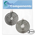 2-Pack 8 inch 6 Turns & 6 inch 5 Turns Surface Burner Elements P770096