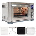 11-In-1 Digital Air Fryer Convection Toaster Oven Rotisserie 6-Slice 1700W Stainless Steel H208862