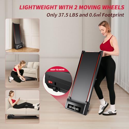 Walking Pad Treadmill with Remote Control S9741