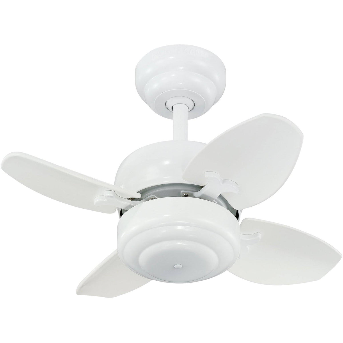 White 4-Blade 20x22 Mini Indoor Ceiling Fan U1433