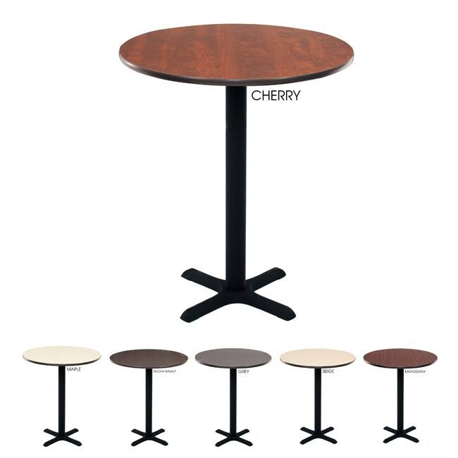 Grey Round Cafe Table I312