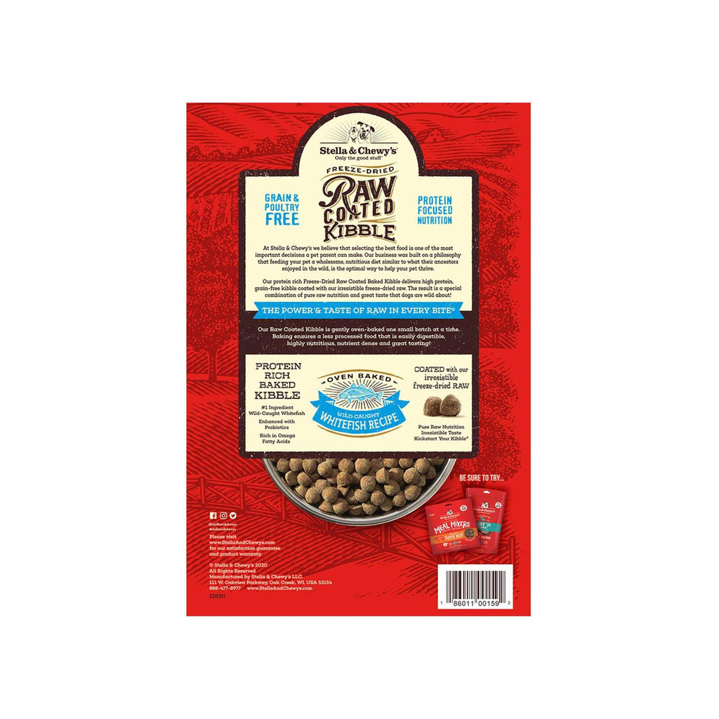 Raw Coated Dog Kibble Whitefish Y680