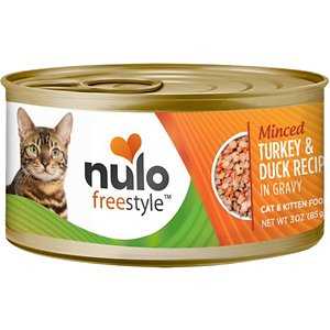 Minced Turkey & Duck in Gravy Grain-Free Canned Cat & Kitten Food, 3-oz, case of 24 G554