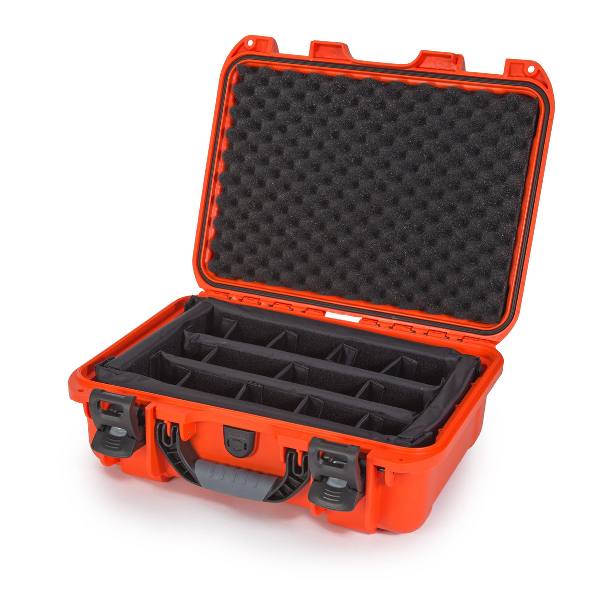 Orange Case with Padded Dividers D9298