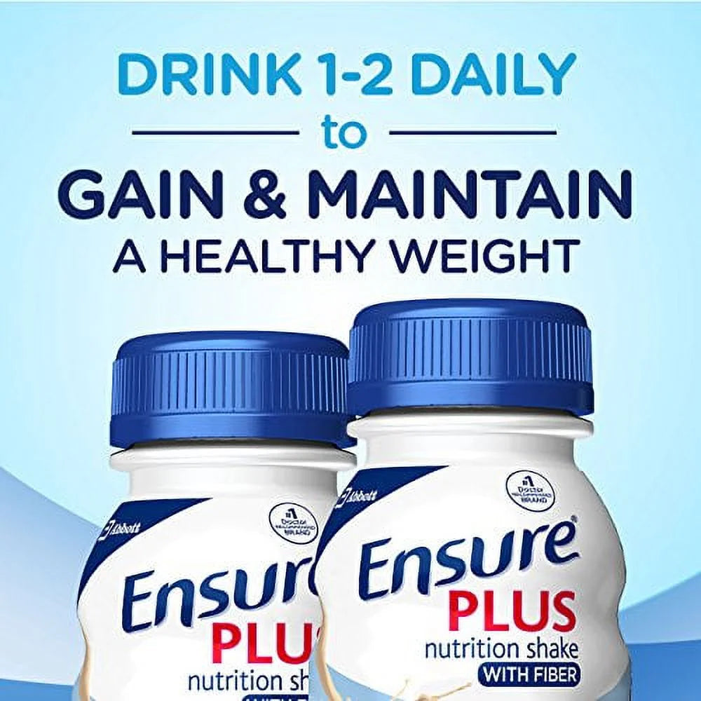 Vanilla Liquid Nutrition Shake, 16 Grams of Protein, 8 Fl Oz Bottle (Pack of 24) V34972