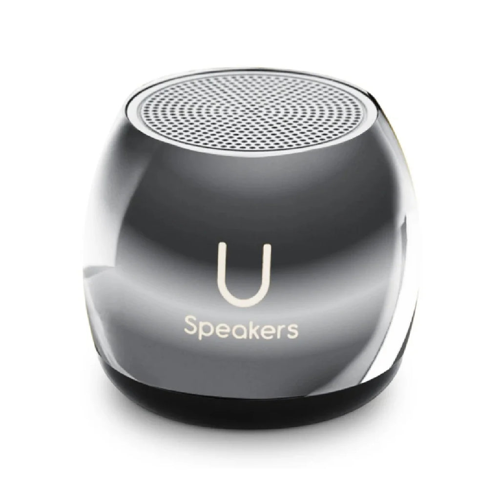 Portable Wireless Bluetooth Speaker with Mic & Selfie Remote Control, 16 oz. Canteen Bottle Silver R89755