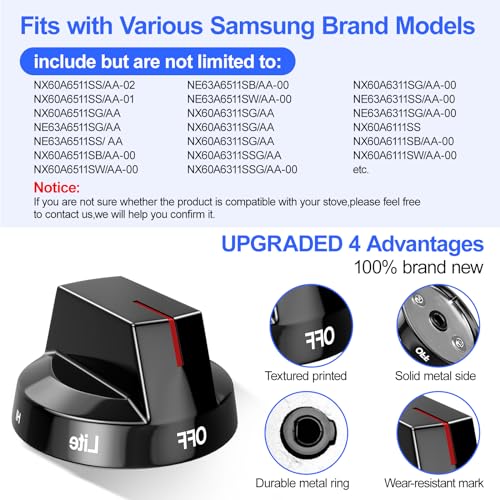 Stove Knobs A548