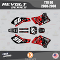 GFX Graphics Kit for Yamaha TTR90 L235