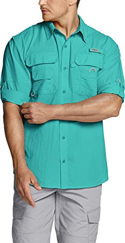 Men's UPF 50+ Breathable Long Sleeve Fishing Shirt T3174
