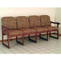 Mahogany Four Seat Sofa O583747