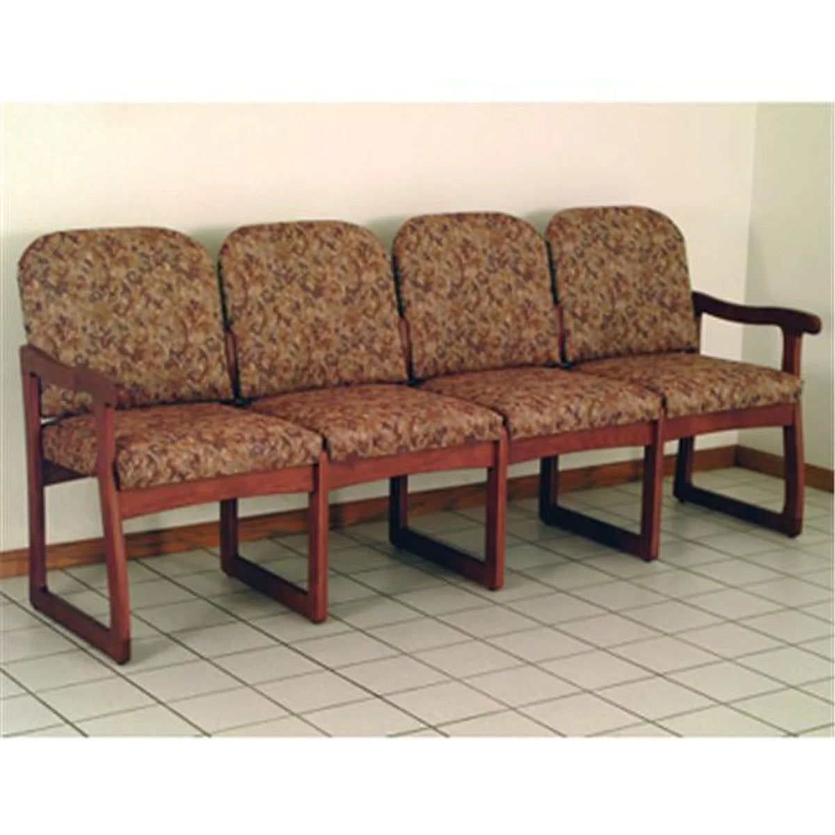 Mahogany Four Seat Sofa O583747