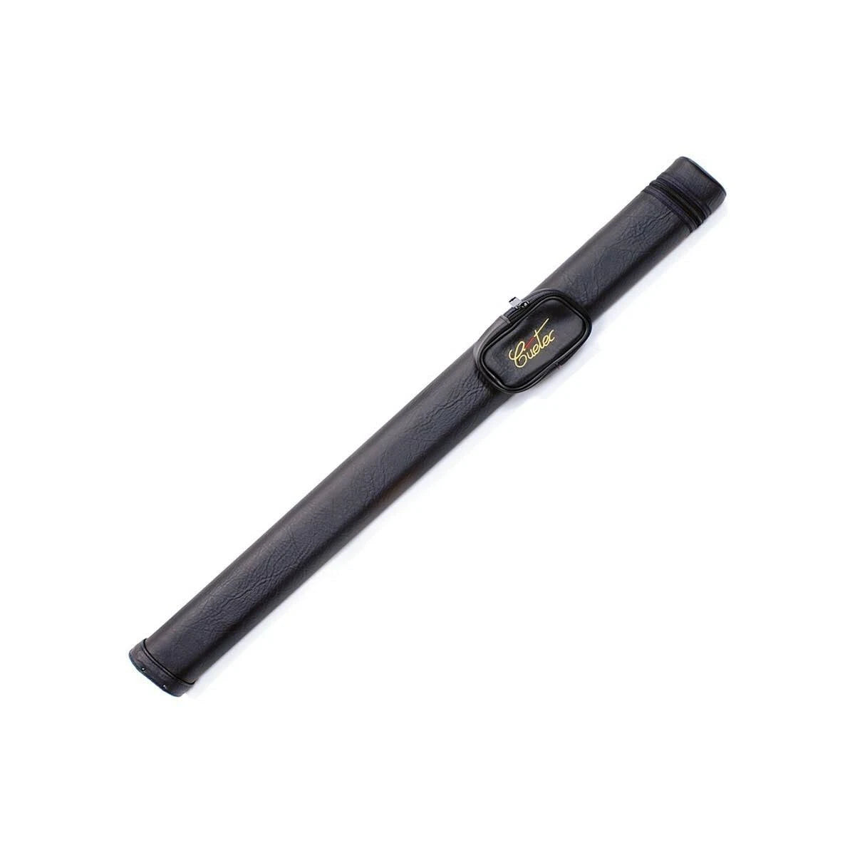 Vinyl 2x2 Pool Cue Stick Case with 2 Pockets Black T71799