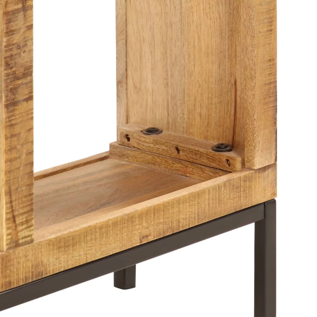 Wooden Sideboard with 8 Storage Compartments Mango Wood Console Table U265908