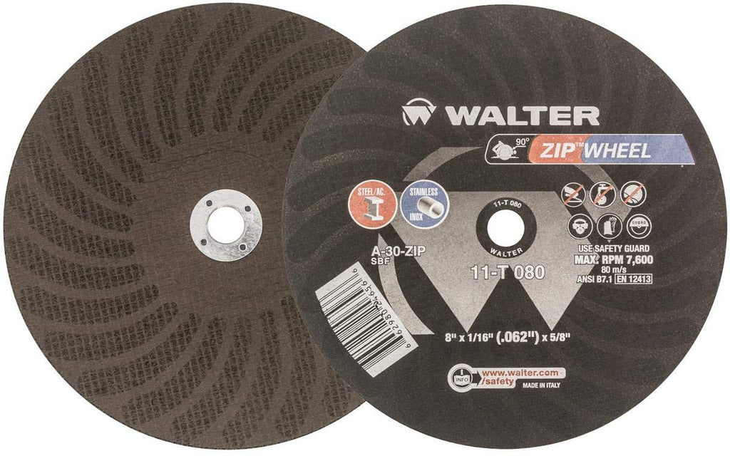 9" Diameter Aluminum Oxide Cutoff Wheel, Pack of 25 V71076