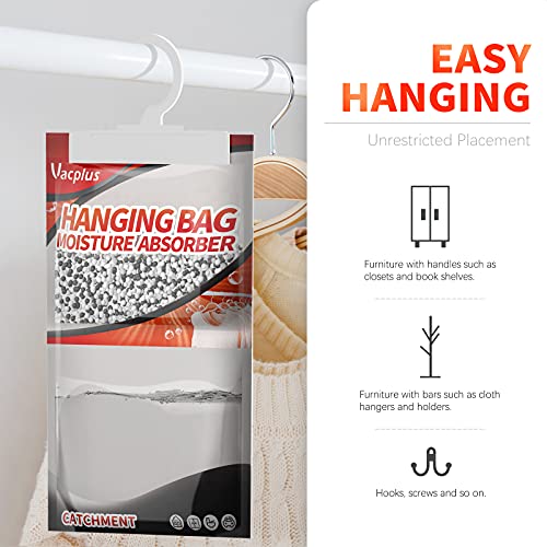 Hanging Closet Dehumidifier Bags 10 Pack 9.8 OZ Z480