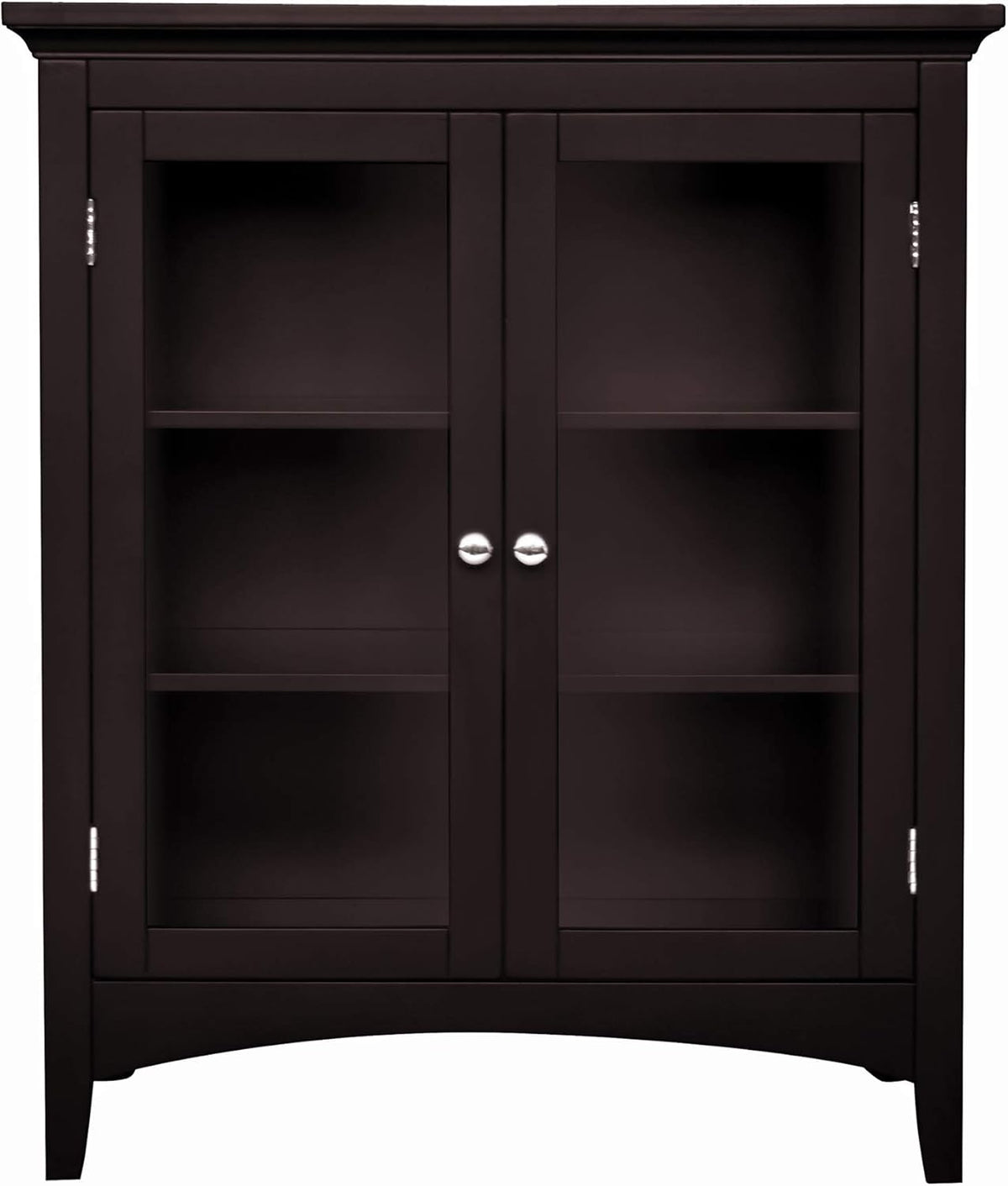 Espresso Bathroom Floor Cabinet D103