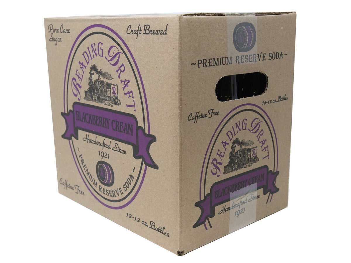 Blackberry Cream Soda, 12-Pack Case 12 fl. oz. Bottles B3219