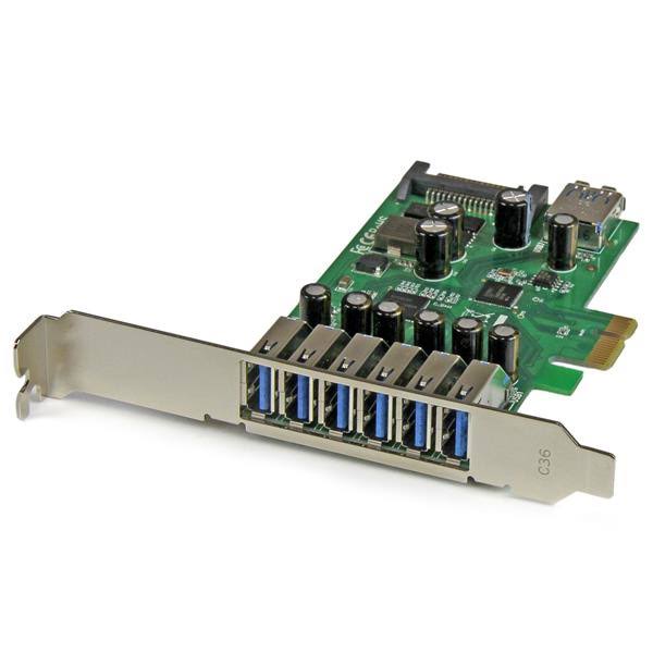 7 Port PCI Express USB 3.0 Card C6095