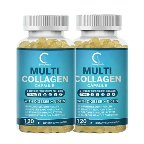 Multi Collagen 240 Capsules Types I II III V X D2449