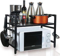 Adjustable Microwave Oven Rack Shelf, Expandable, Pack of 2 H9354