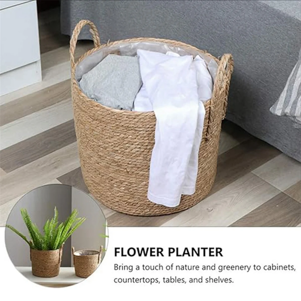 Seagrass Woven Planter Basket E471594