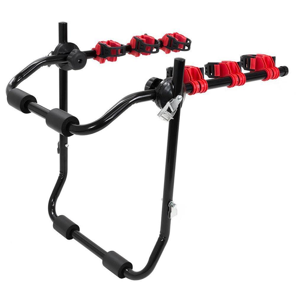 Portable 3-Bike Carrier Rack, Black P4908