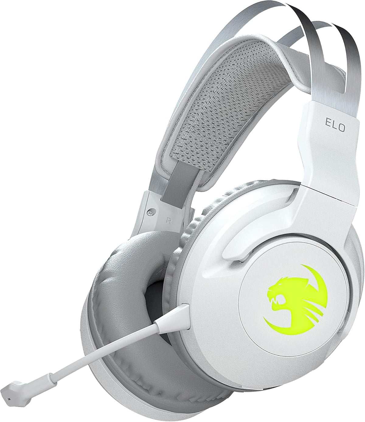 White Wireless Gaming Headset with Detachable Microphone D47130