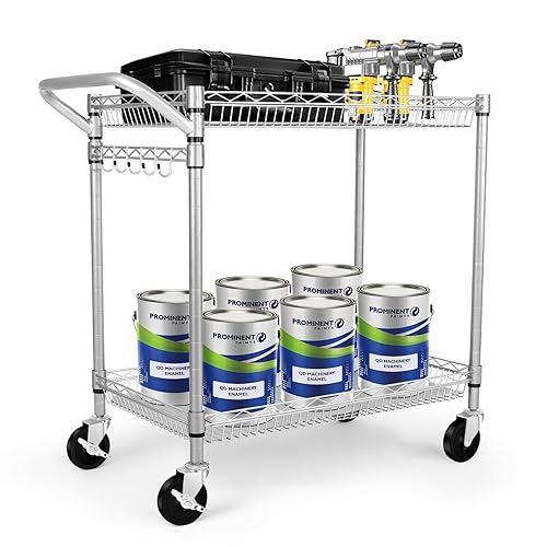 Heavy Duty Rolling Utility Cart with Wheels S528