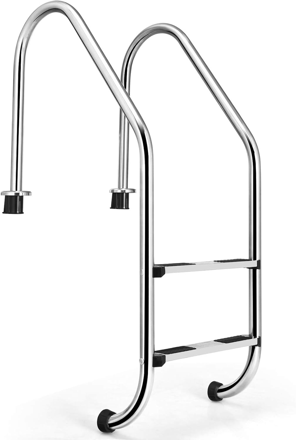 Inground 2-Step Non-Slip Stainless Steel Ladder B3448