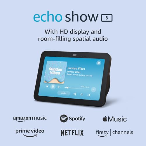 Charcoal Amazon Echo Show 8 X743466