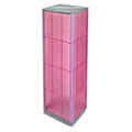 Pink Four-Sided Pegboard Spinner Floor Display H78601