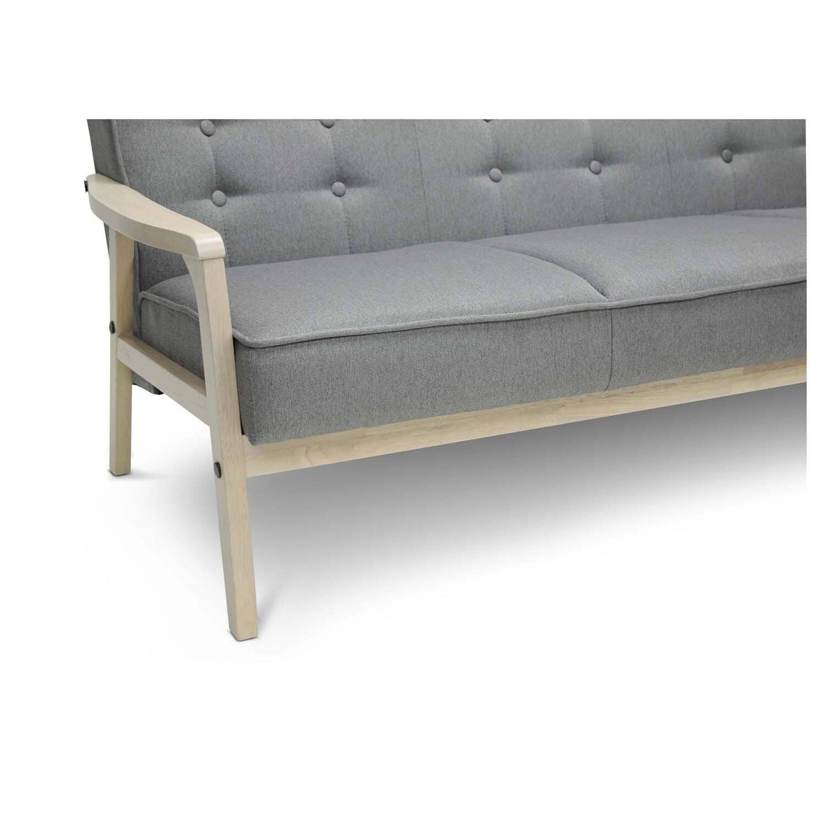 Gray Loveseat J3698