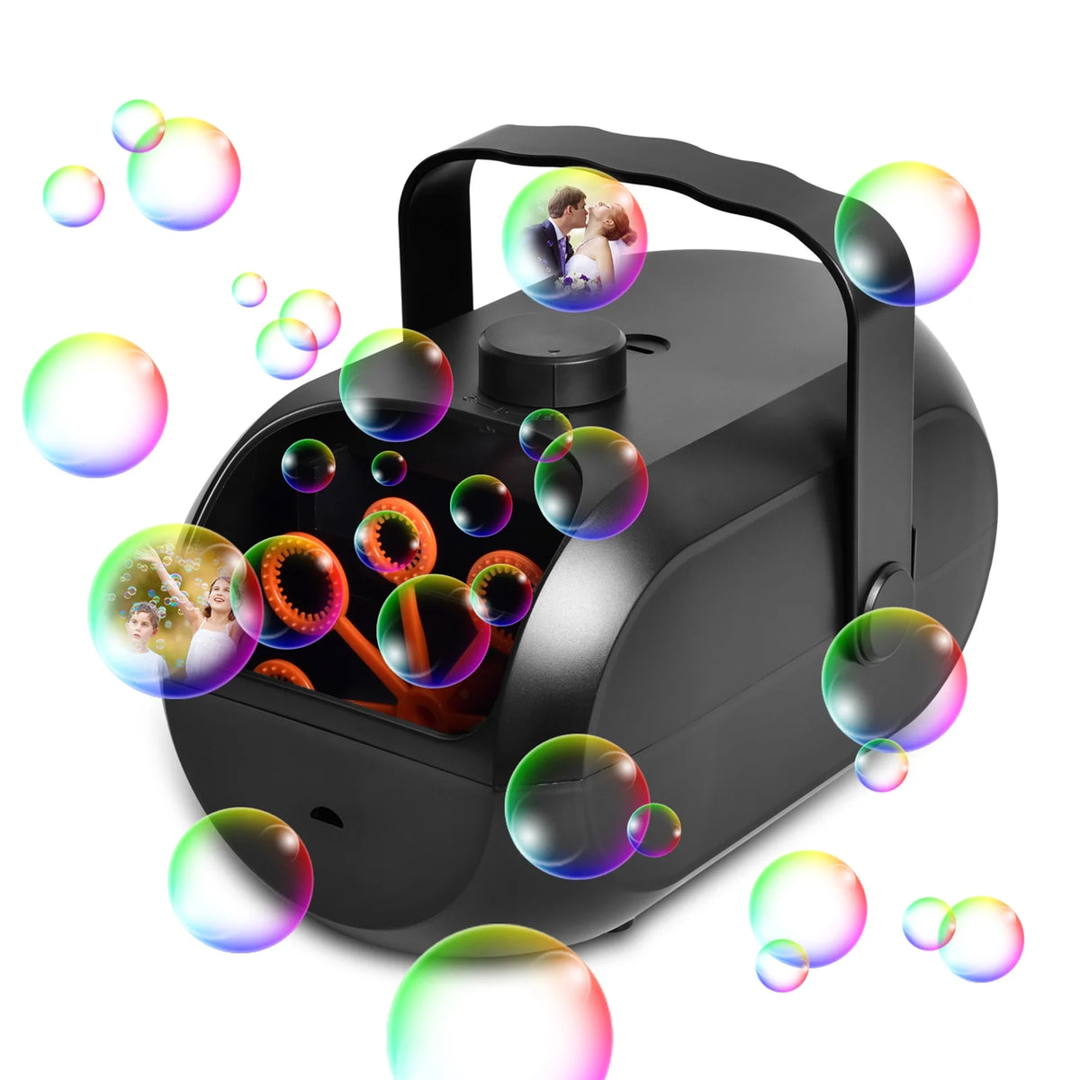 Portable Rechargeable Bubble Machine X374