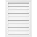 PVC Gable Vent with Brickm B6914