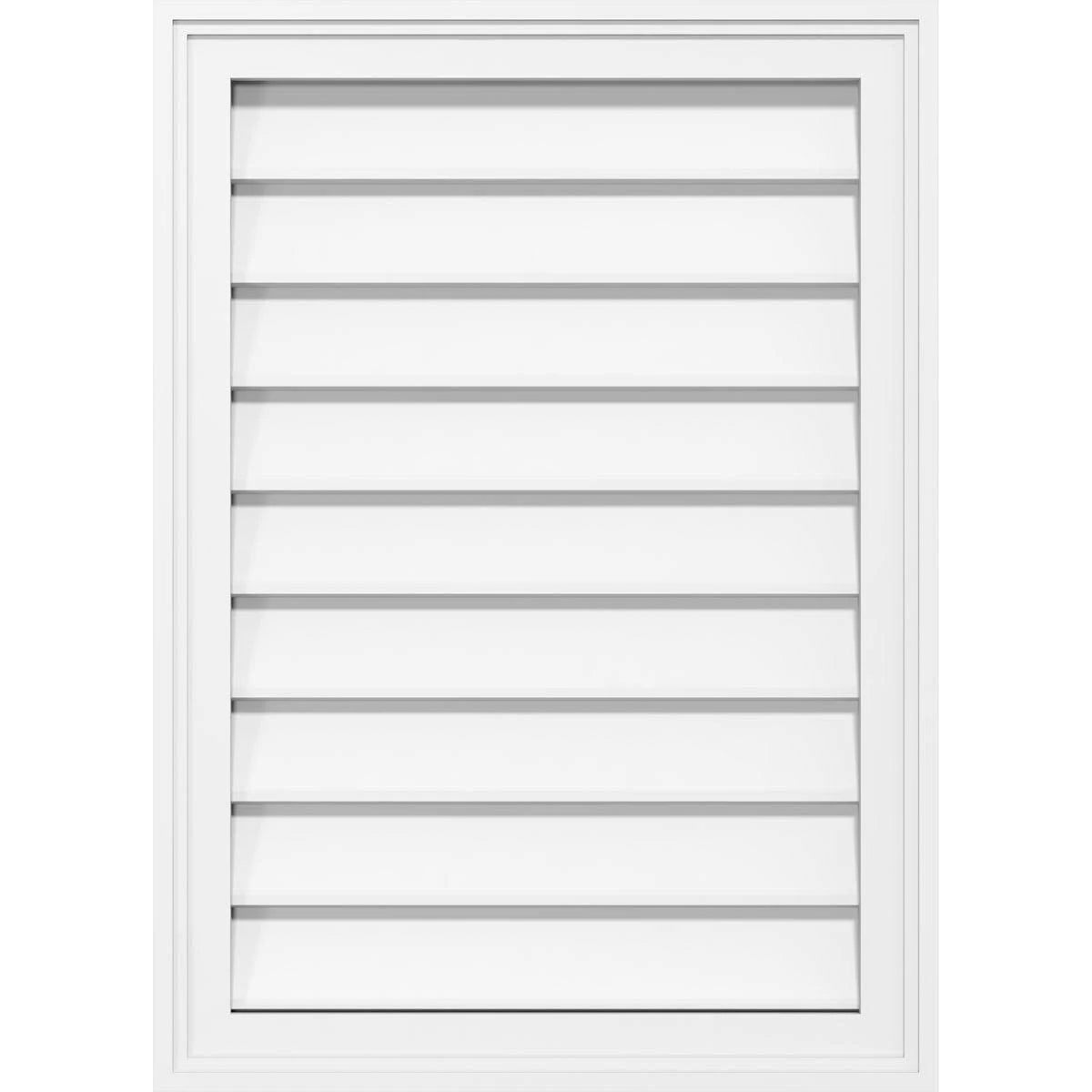 PVC Gable Vent with Brickm B6914
