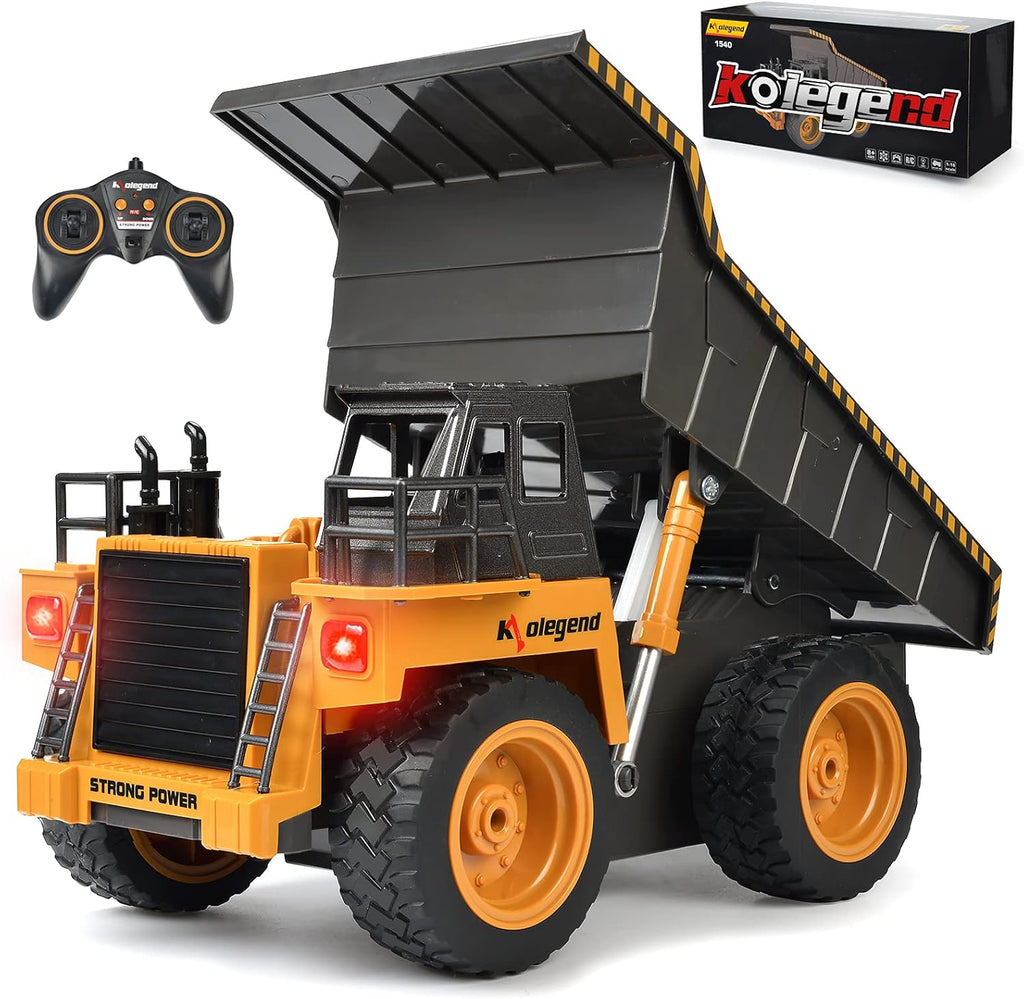 Remote Control Excavator Toy 1/14 Scale 15 Channel Construction Vehicle O159