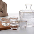 Sake Pot Set, 1 Sake Carafe Bottle, 1 Sake Glass S988